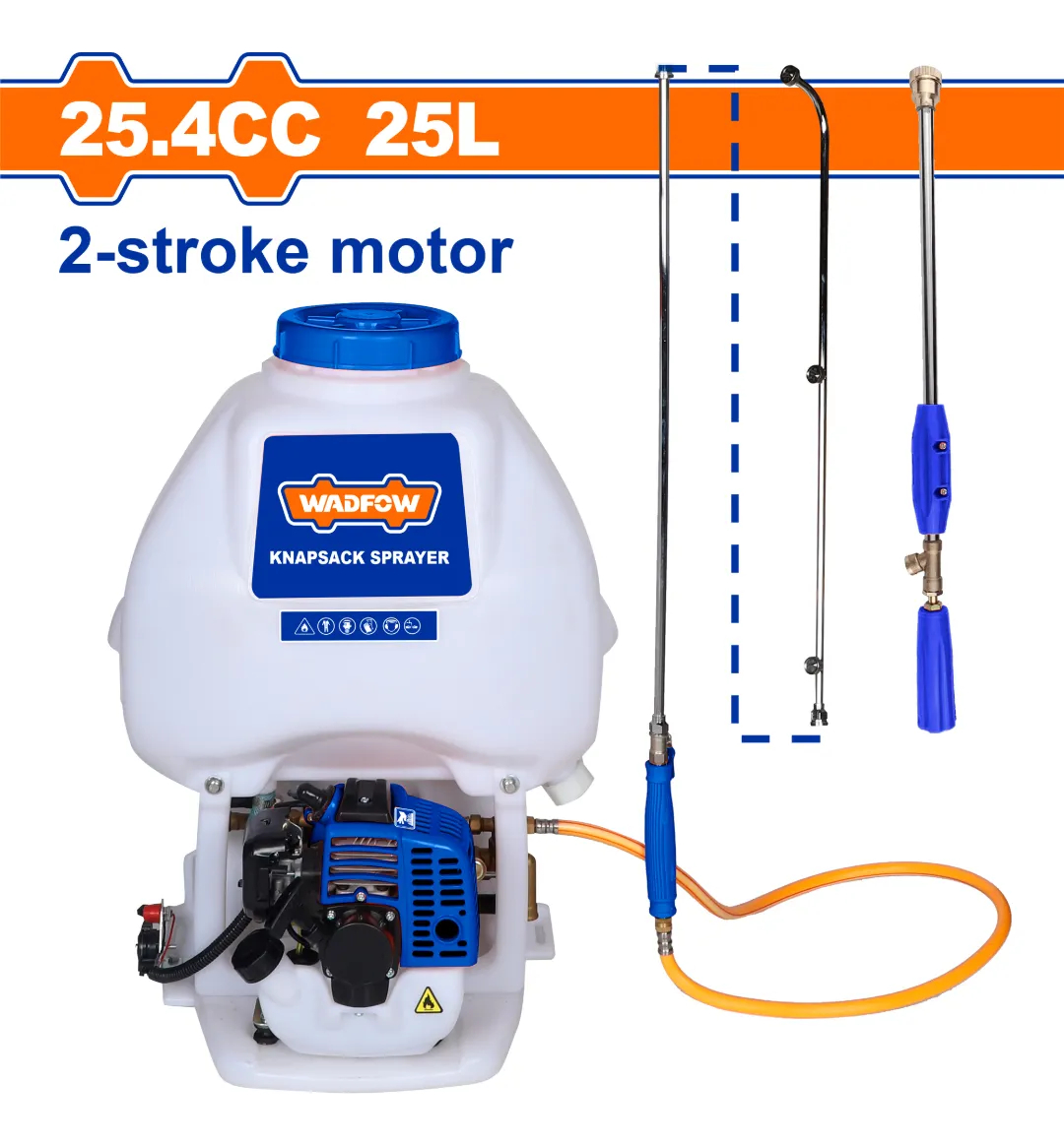 Pulverizador Fumigador Mochila 25.4cc 25l Wadfow Wkn3a25 - Imagen 2