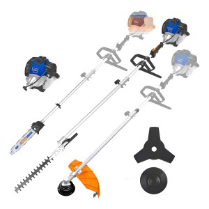 Desmalezadora 4 En 1 52cc 1.4kw Gasolina Wadfow Wgm4552 Smf