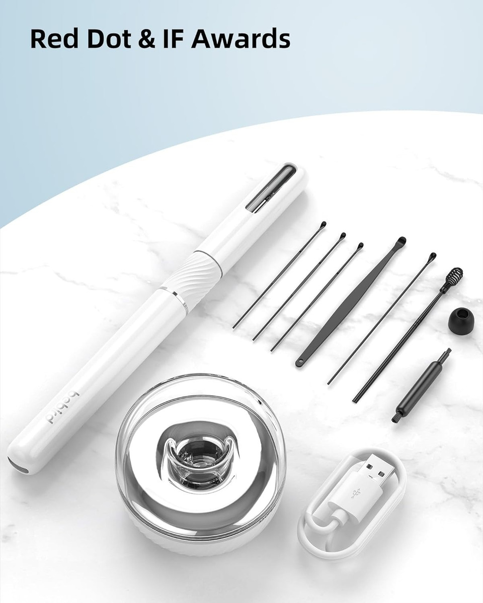 Limpiador De Oídos Para Endoscopio Con Cámara Wifi Hd - Imagen 2