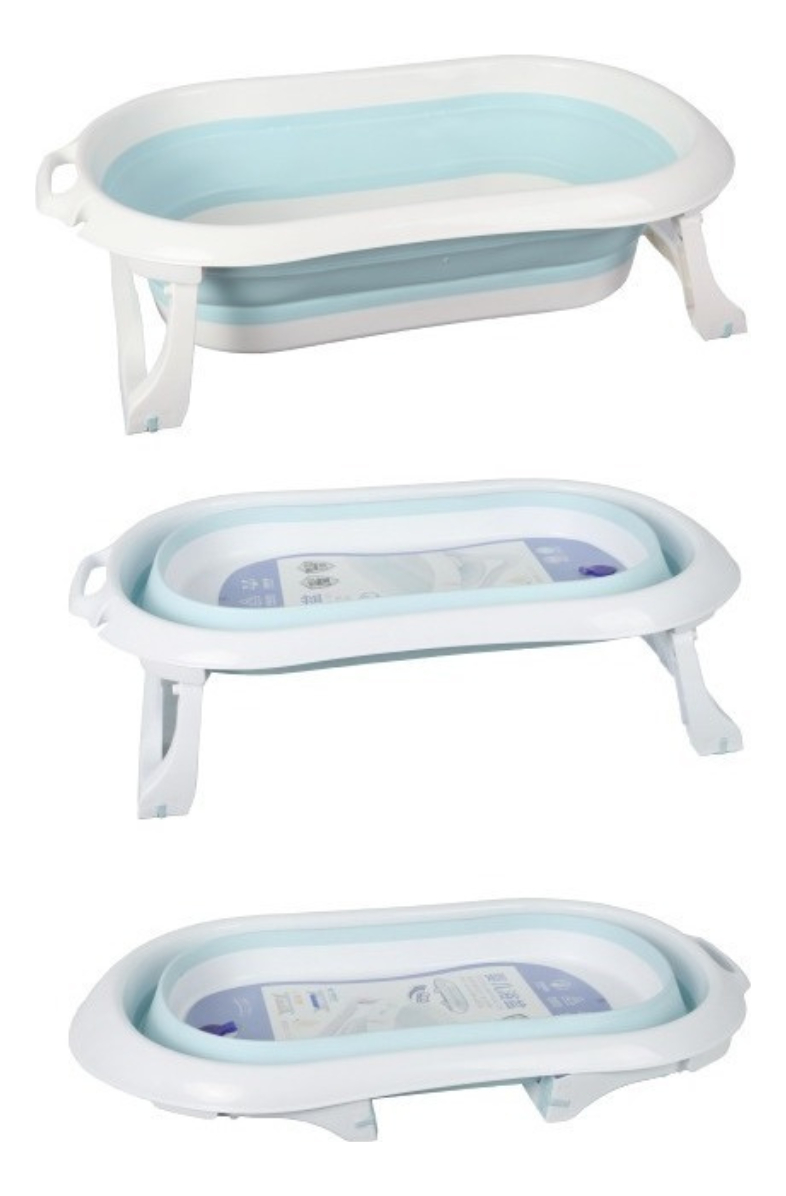 Bañito Bañera Baño Bebés Niños Plegable Antideslizante - Imagen 5