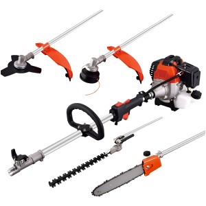 Desmalezadora 52cc 4 En 1 Multifunción Cortacerco Motosierra
