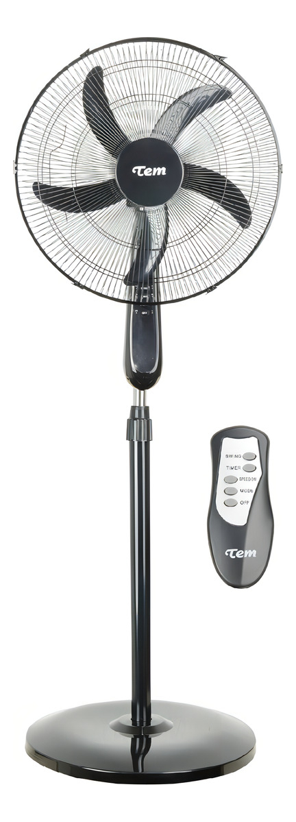 Ventilador De Pie Control Remoto Tem 50w Hasta 170cm Timer