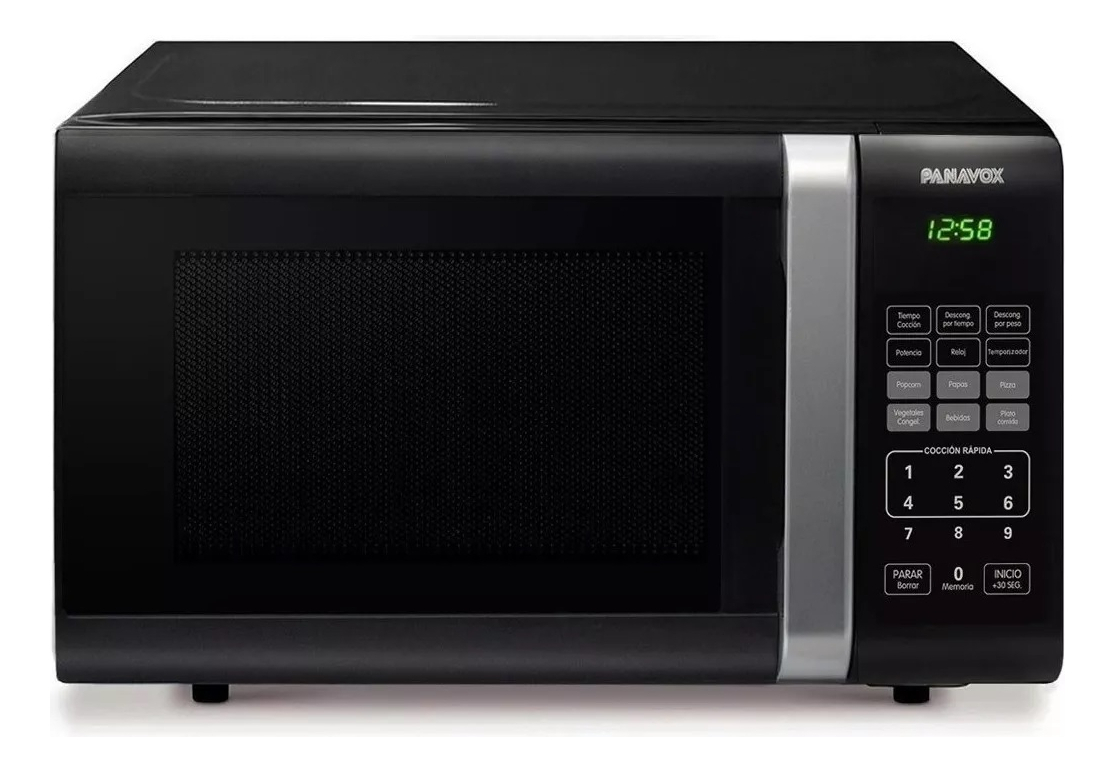 Microondas Panavox Express 25n, Color Negro