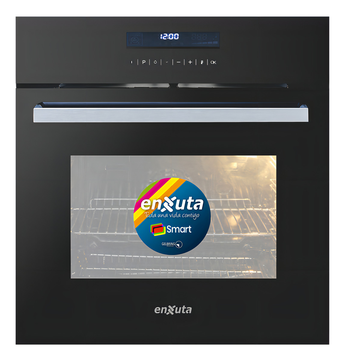 Horno Eléctrico Digital Smart Heenxs3800dng Enxuta Ehogar Color Negro