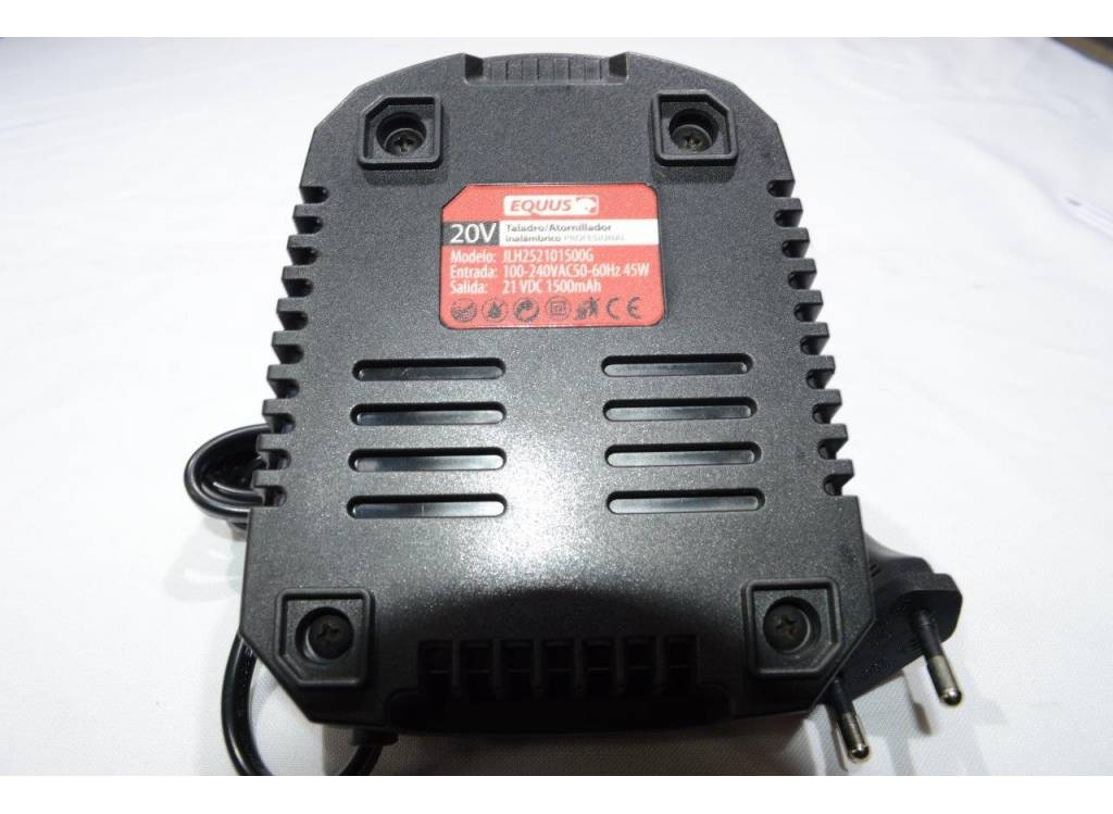 Cargador De Bateria 20v De Taladro Atornillador Inalambrico - Imagen 5