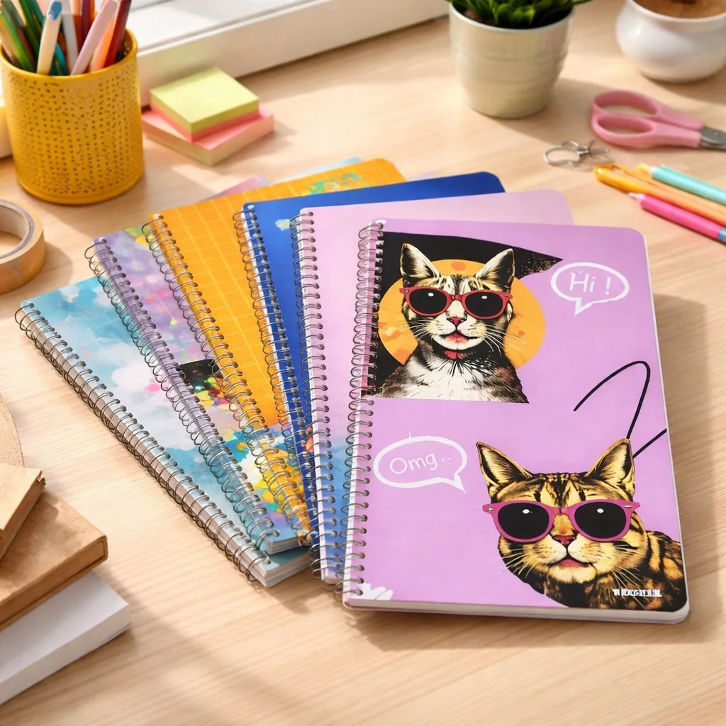 Cuadernolas 100 Hojas X6 Tapa Dura - Imagen 2