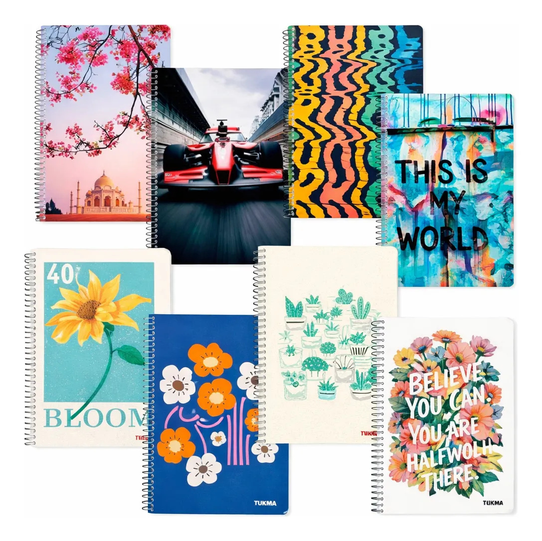 Cuadernolas 100 Hojas X6 Tapa Dura - Imagen 3