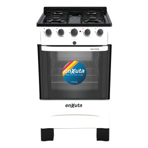 Cocina Combinada 4 Hornallas Blanca - Enxuta Blanco