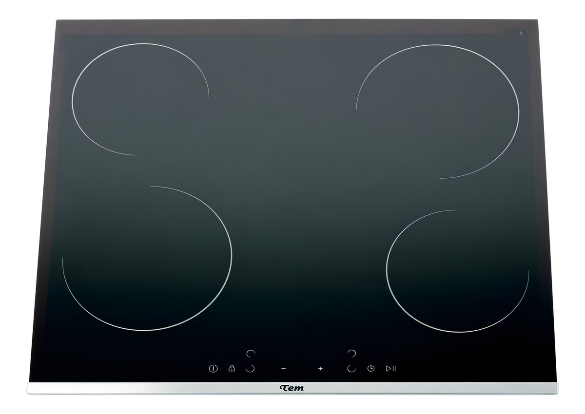 Anafe Eléctrico - Tem T1dan4hvt2308 Color Negro - 4 Hornallas