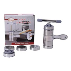 Máquina Manual Para Fideos Con 5 Cabezales Acero Inoxidable