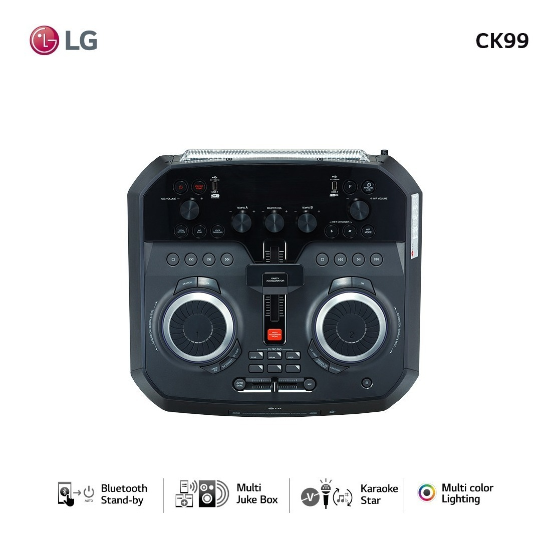 Minicomponente LG Xboom Ck99 - Color Negro/rojo Potencia Rms 5000 W - Imagen 5