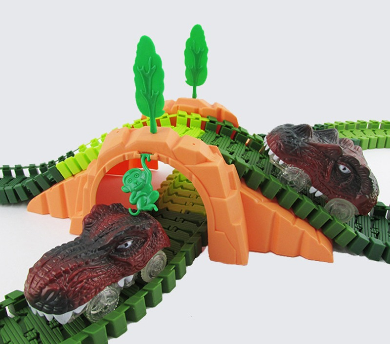 Pista Flex Dinosaurio - 270 Piezas - Imagen 3