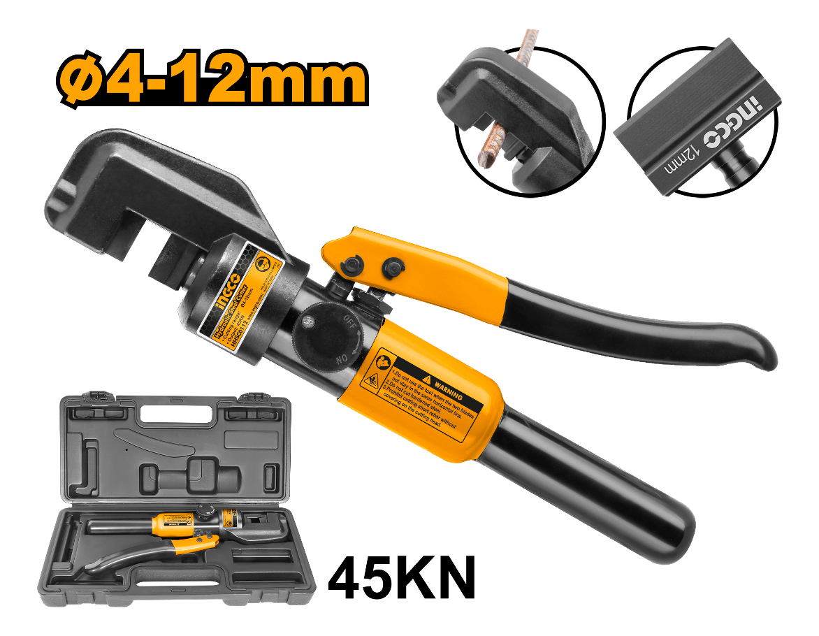Corta Metal Hidraulico 4 A 12 Mm Ingco - Imagen 2