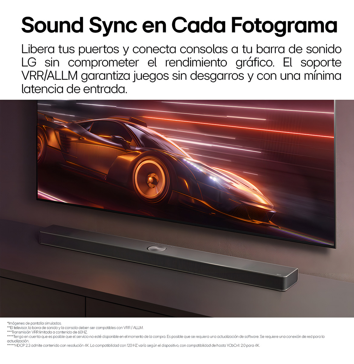 LG Barra De Sonido 3.1.1 S70ty Con Subwoofer 300w Bluetooth - Imagen 9