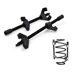 Prensa Espirales Auto Camioneta Pesado 35cm 2 Ganchos