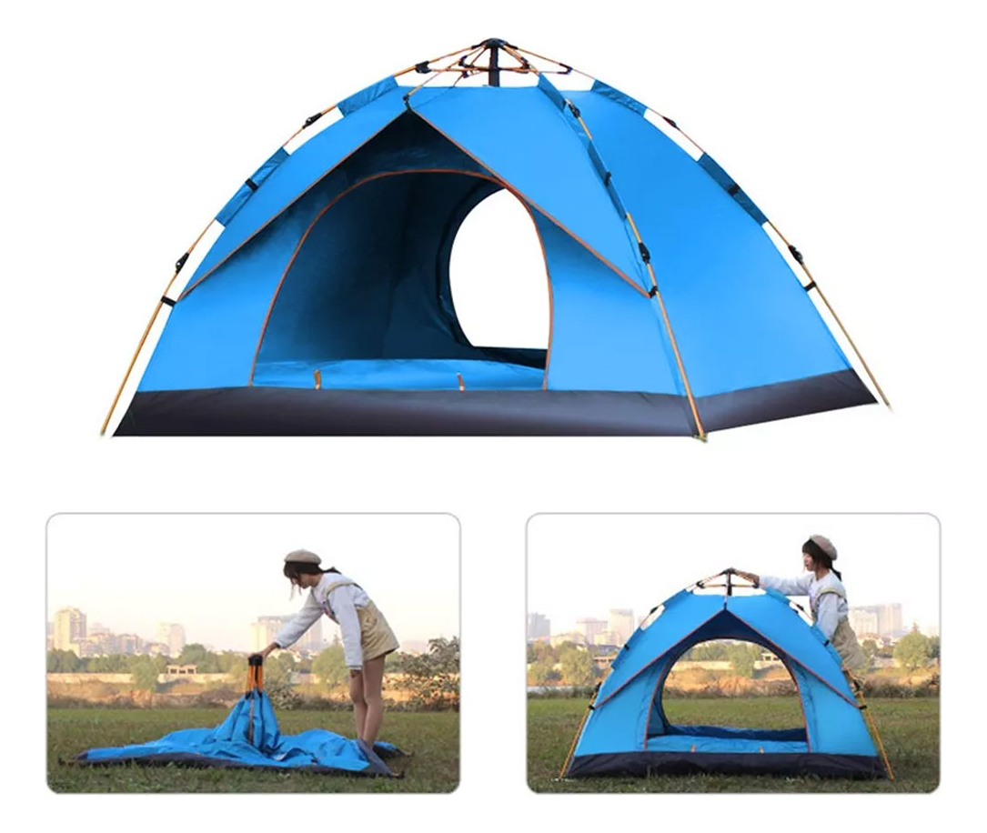 Carpa Armado Automatico 2x2.2x1.4cm Lh-3993 - Imagen 3