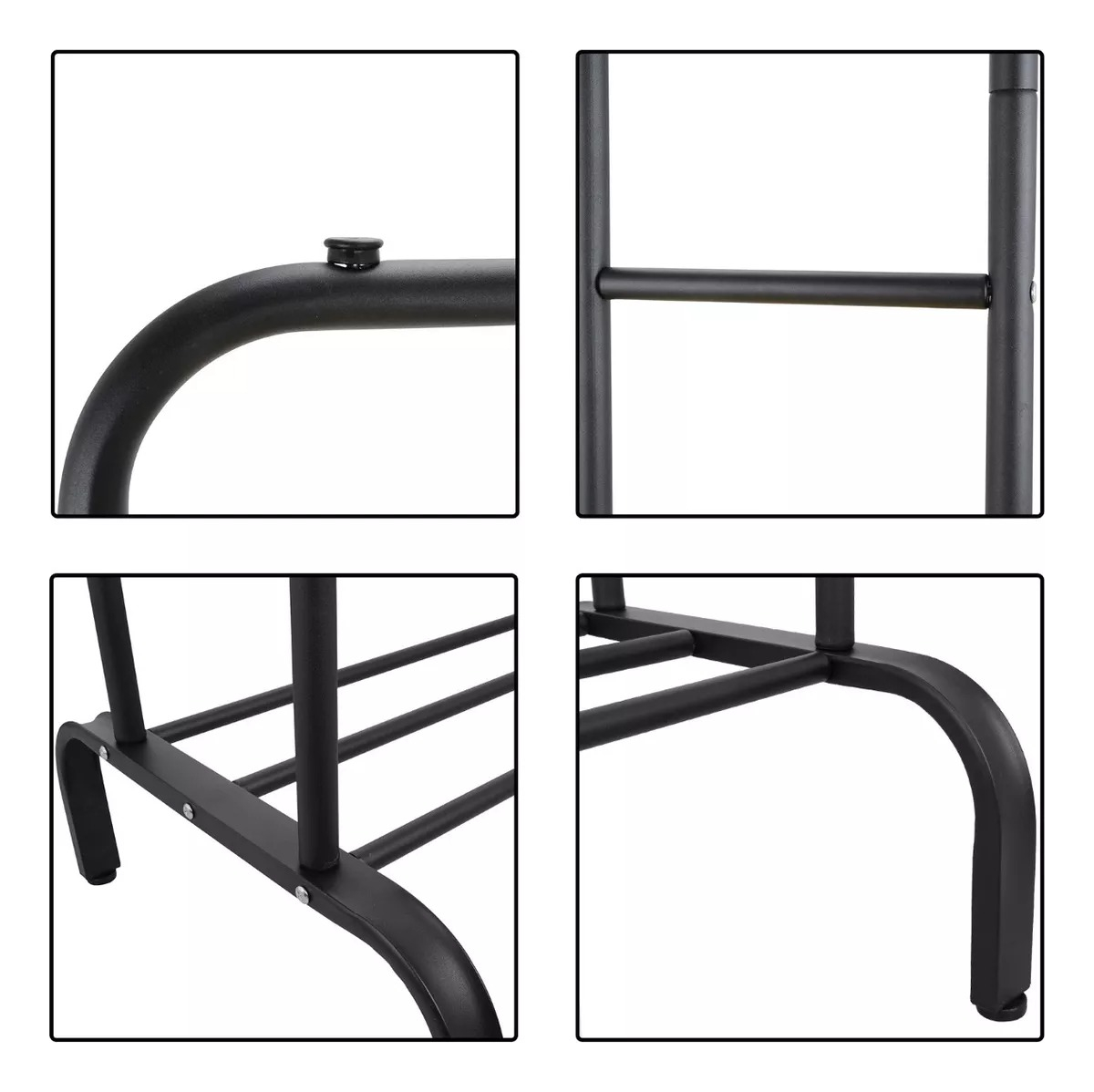 Perchero Doble Metal Organización Ropa Excelente Calidad - Imagen 4