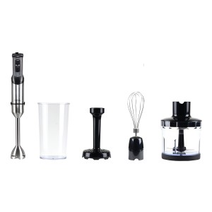 Mixer Rotel Mega 4 72723 1000w Acero Inoxidable 8 Velocidades Acero/negro Acero Inoxidable/negro