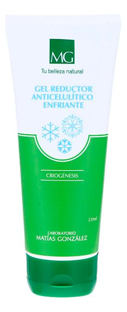 Gel Matías González Reductor Anticelulitis Enfriante 220 Ml