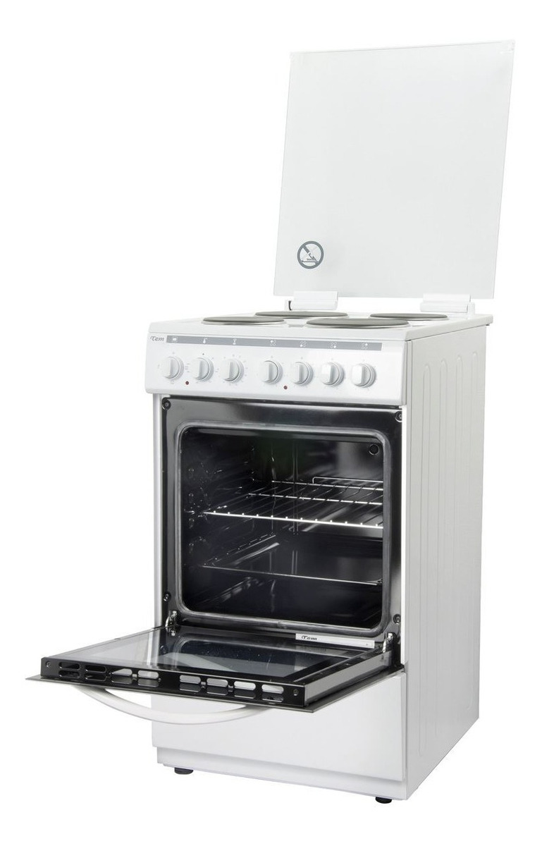 Cocina Tem Tyeo 04ehp 5060 W Romi Color Blanco Con Puerta Con Visor - Imagen 3