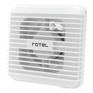 Extractor De Aire Para Baño Silencioso 15x15 Cm Rotel Blanco