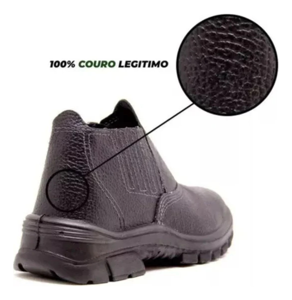 Botín Bota Flex Elástico Seguridad Proteccion Trabajo Shimah - Imagen 5