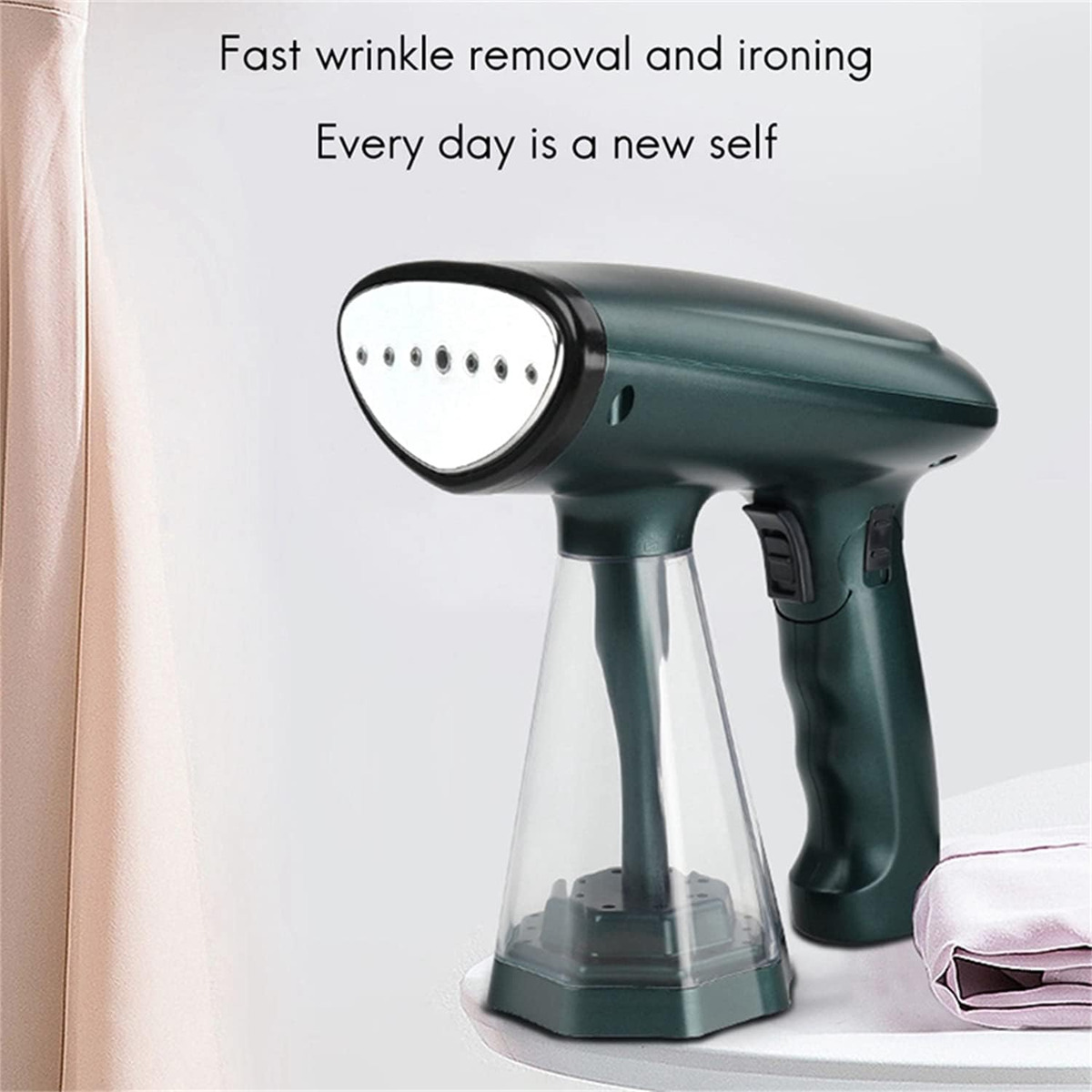 Mini Plancha Portátil Vapor Mano Vertical Ropa Viaje 1600w - Imagen 7