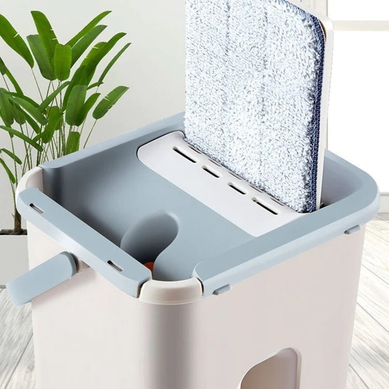 Mopa Con Balde Escurridor Limpiador Trapeador Piso Limpieza - Imagen 3