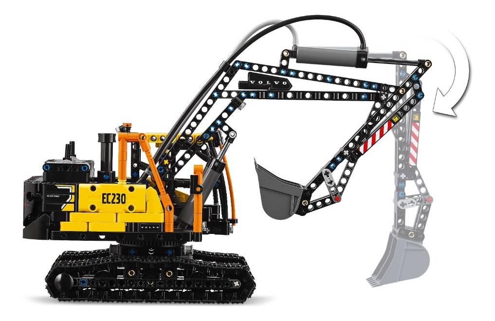 Lego Technic Camión Fmx Y Excavadora Eléctrica Volvo 42175 - Imagen 7