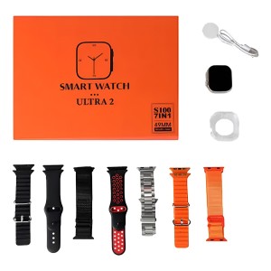 Reloj Inteligente Elegante 7 En 1 Modelo S100 Ultra
