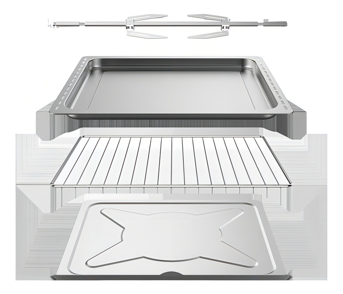 Horno Electrico Enxuta 55lts 2000w Con Accesorios - Imagen 2