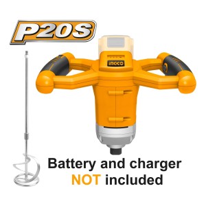 Mixer A Bateria Mezcladora Batidor Pintura Ingco Mxli200