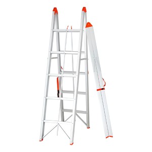 Escalera Plegable Tipo Tijera Shimaha 2x5 Escalones