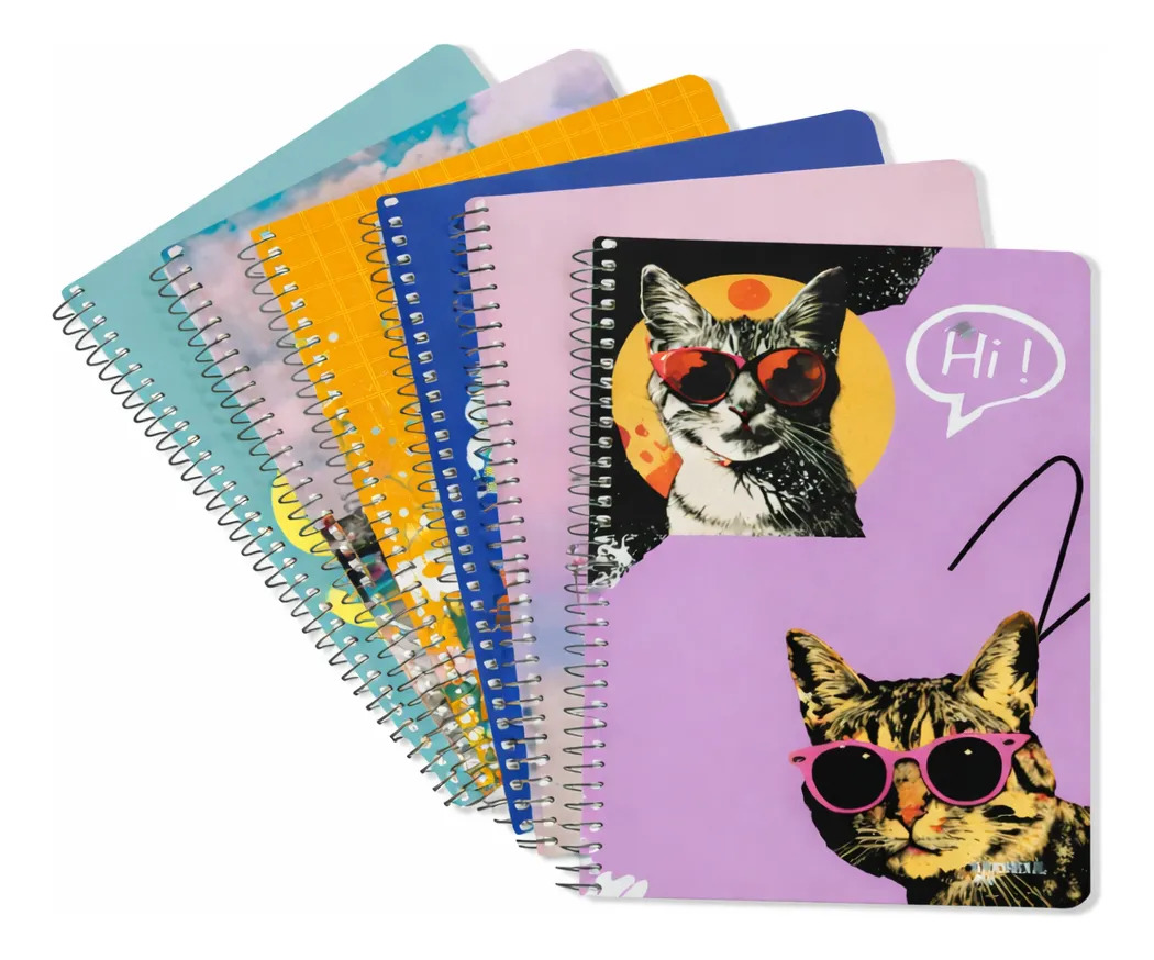 Cuadernolas 100 Hojas X6 Tapa Dura