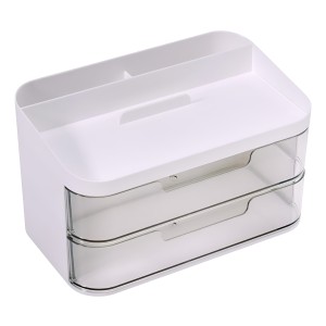 Organizador Para Escritorio Blanco 20x12x11cm