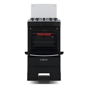 Cocina Enxuta Cenx27542ng A Gas Con Grill Negra