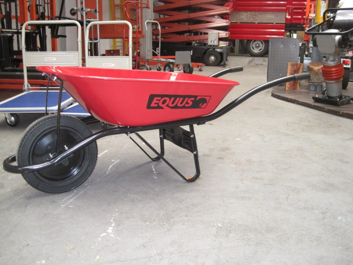 Carretilla Equus 75l Reforzada Rueda Solida 150 Kg - Imagen 2