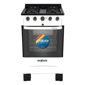 Cocina Combinada 4 Hornallas Blanca - Enxuta