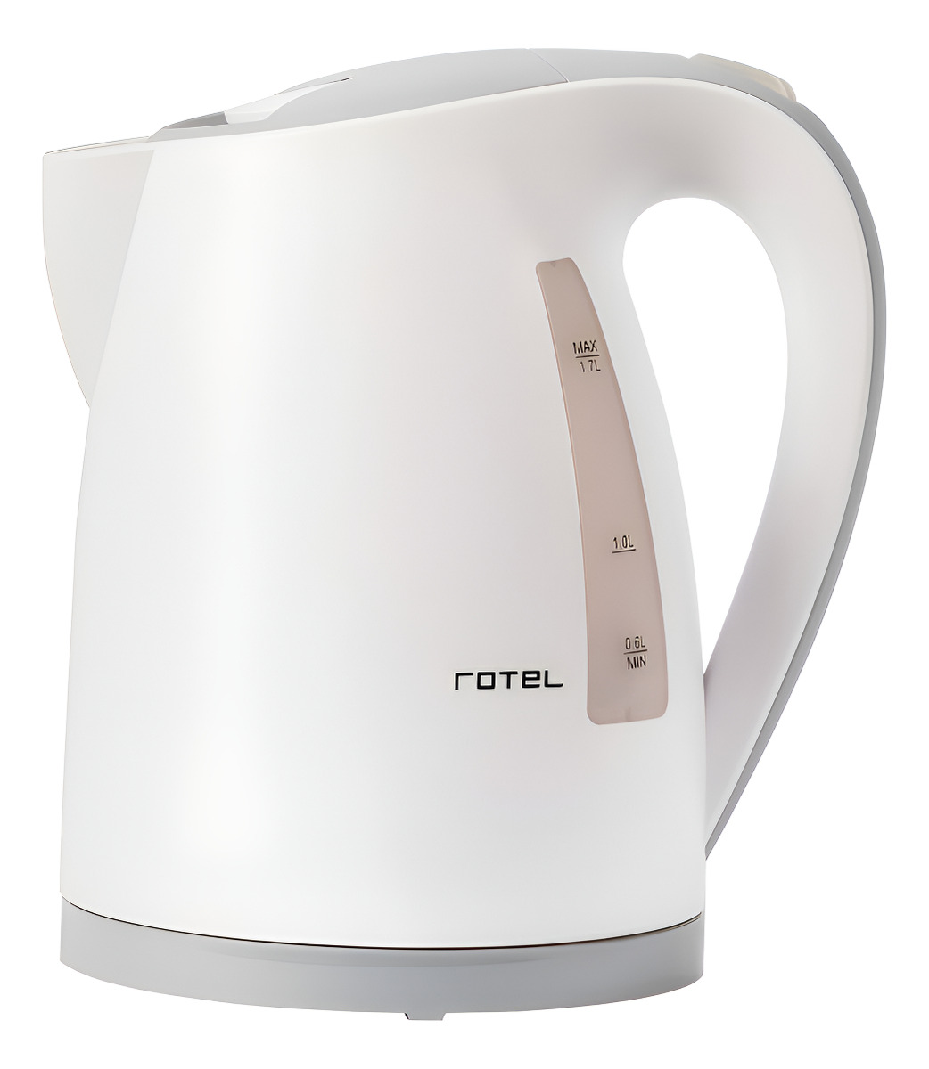 Jarra Eléctrica Plástica Blanca C/visor 1.8 L Rotel