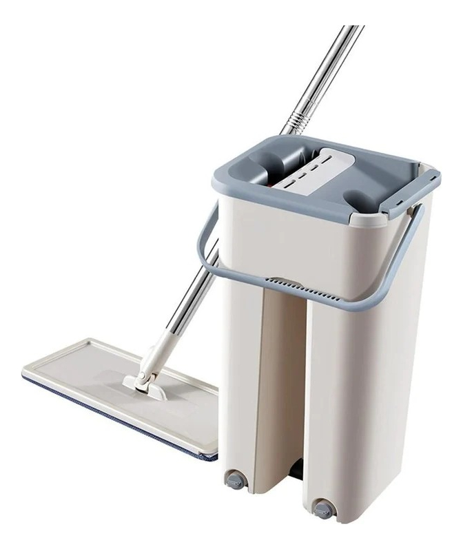 Mopa Con Balde Escurridor Limpiador Trapeador Piso Limpieza