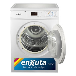 Secarropas Enxuta 6 Kg Carga Frontal Blanco