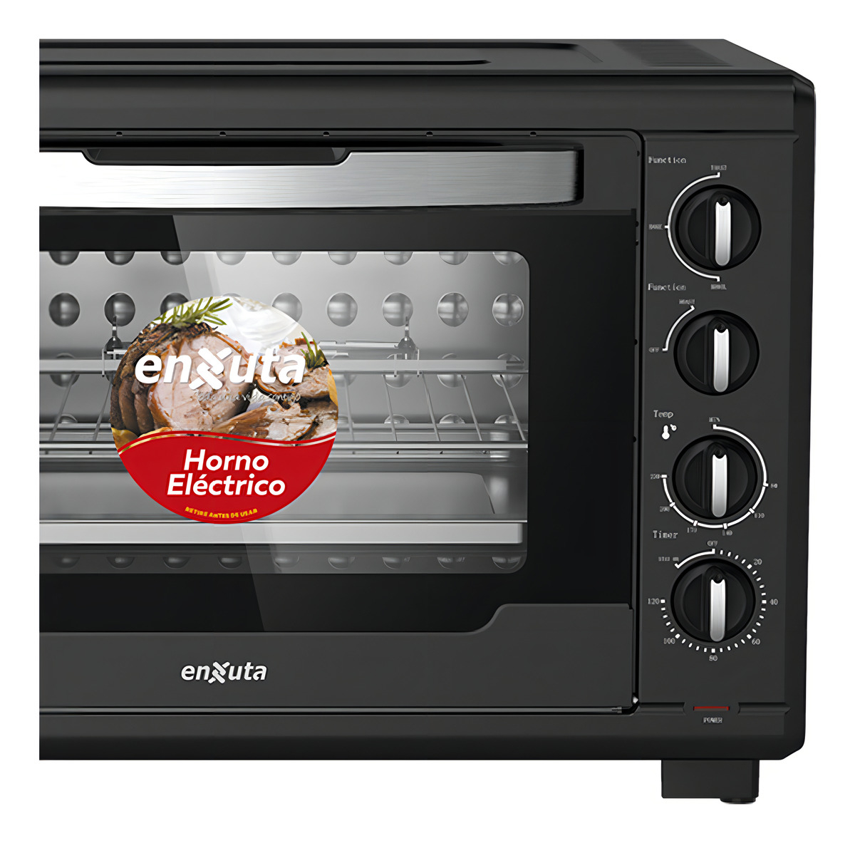 Horno Electrico Enxuta 55lts 2000w Con Accesorios - Imagen 8