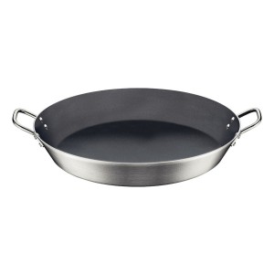 Paellera Tramontina Professional 45 Cm Color Plateado
