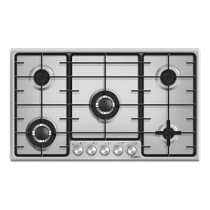 Anafe De Empotrar A Gas 5 Hornallas Enxuta Aenx5952 Gris