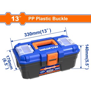 Caja Plastica De Herramientas 13 Pulgadas Wadfow