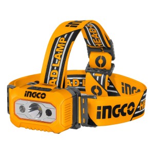 Linterna Vincha Led Ingco 100/200 Lumens Alcance 91 Mts