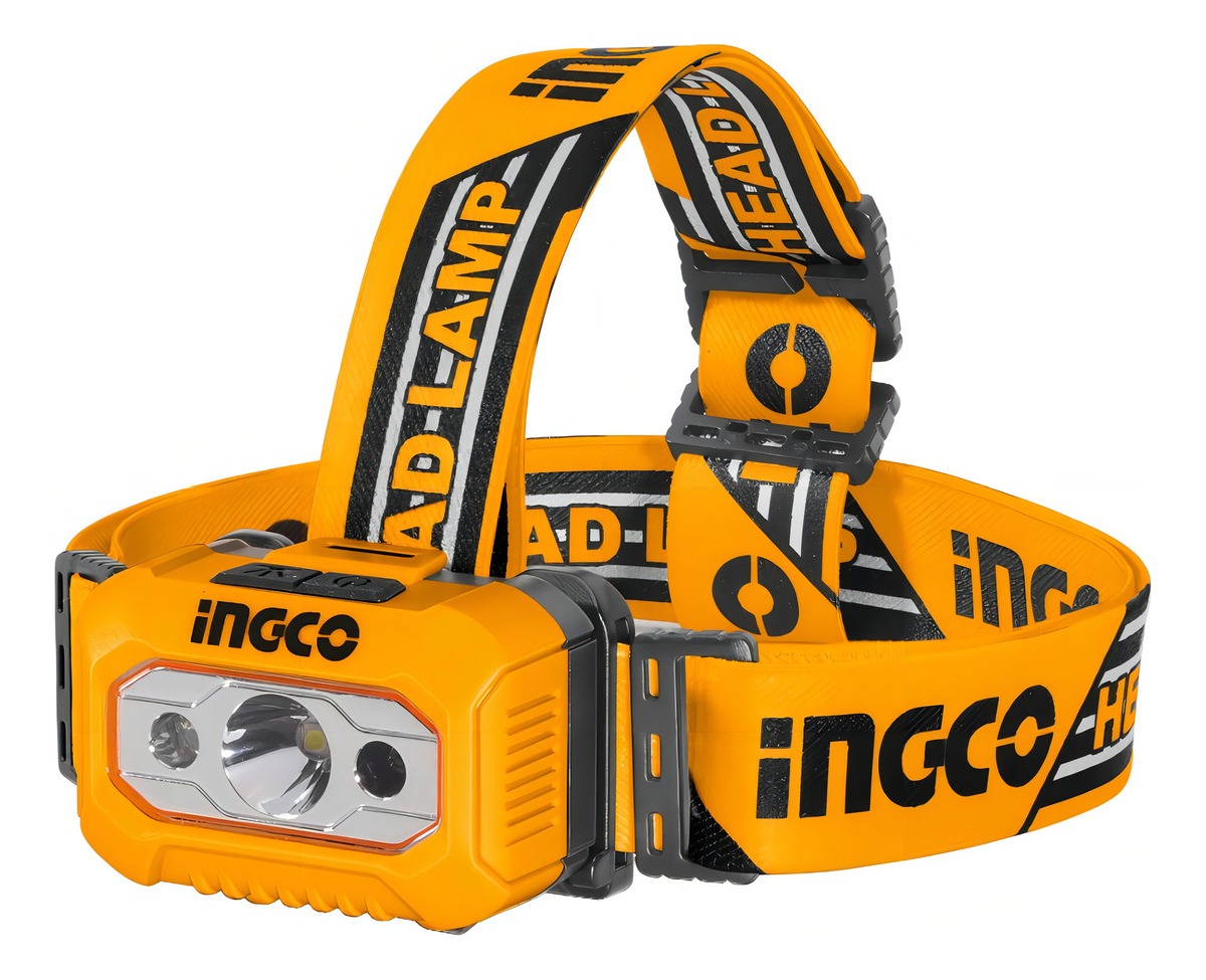 Linterna Vincha Led Ingco 100/200 Lumens Alcance 91 Mts