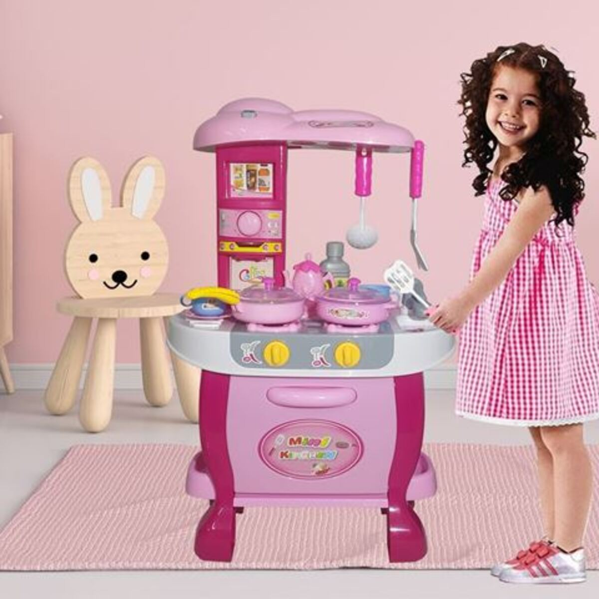 Cocina Con Accesorios Luz Y Sonido 28 Piezas - Imagen 5