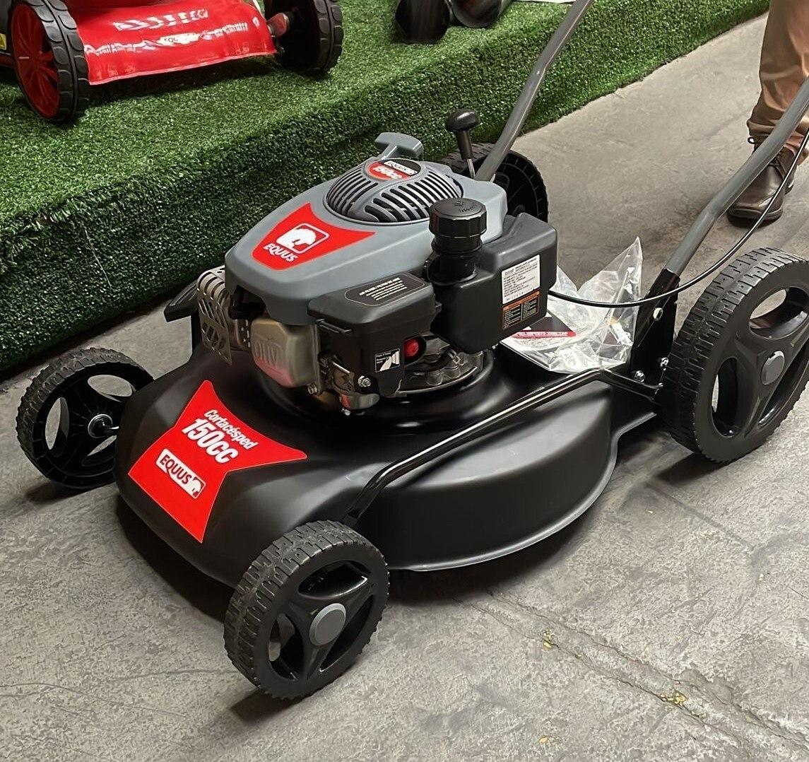 Cortadora De Césped Equus A Nafta 4 Hp 20 Pulgadas Color Negro Y Rojo - Imagen 8