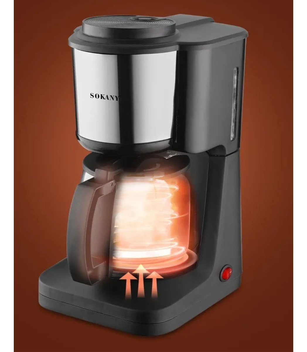 Cafetera Eléctrica Con Jarra 9 Tazas Color Negro - Imagen 3